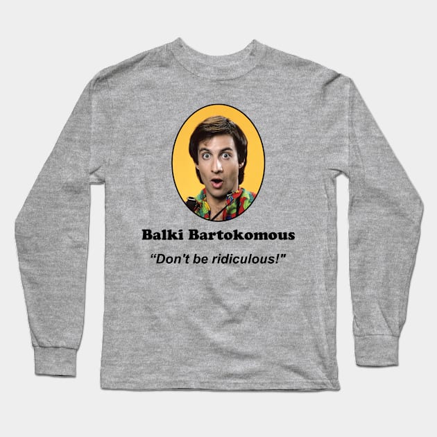 Balki Long Sleeve T-Shirt by The Wayback Chronicles